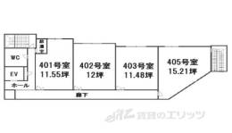 大和紀寺ビル２号館間取り図面