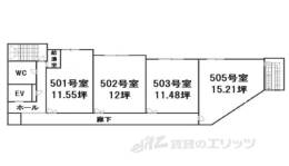 大和紀寺ビル２号館間取り図面