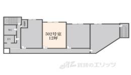 大和紀寺ビル２号館間取り図面
