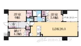 イニシア桂大橋間取り図面
