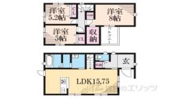 貸家間取り図面