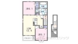 石田内里町アパート間取り図面