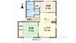 フラワーガーデンB間取り図面