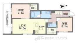 ジェイエイチエスプレミア学園前間取り図面
