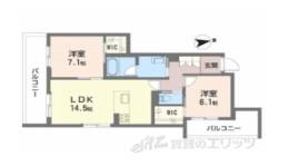 ジェイエイチエスプレミア学園前間取り図面