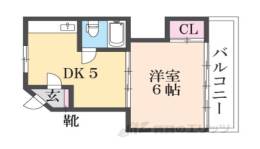 ハイツ桜ヶ丘２間取り図面