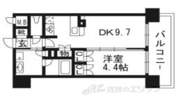 ザ・テラス京都グランターミナル間取り図面