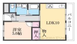 山科市営住宅2棟間取り図面