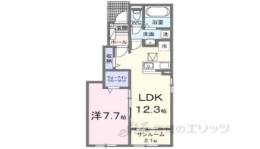 セイバリープリムローズ２間取り図面