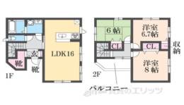 貸家間取り図面