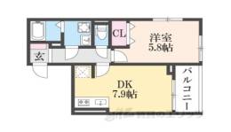 ヒカルサ京都梅津間取り図面