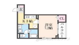 ヒカルサ京都梅津間取り図面