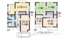 貸家間取り図面