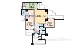 グランドゥール逆瀬川間取り図面