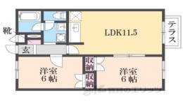 ウッディーパル萩原間取り図面