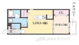 メゾンドメグ湖南間取り図面