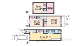 貸家間取り図面