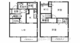パルモ夢み台Ｎ間取り図面