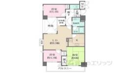 藤和シティホームズ御池間取り図面