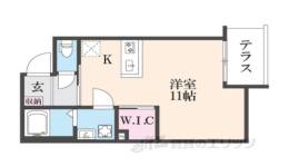 ウェルスクエア壬生高辻通間取り図面