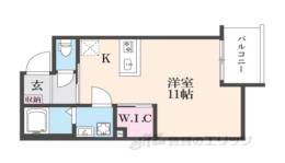 ウェルスクエア壬生高辻通間取り図面