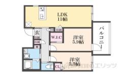ウェルスクエア壬生高辻通間取り図面