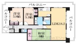 パサージュ彦根間取り図面