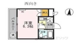 シャトー栄根２間取り図面