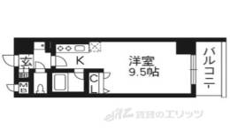 アドバンス京都四条堀川ノーブル間取り図面