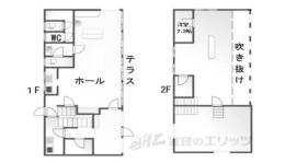 丹波篠山市宇土テナント間取り図面