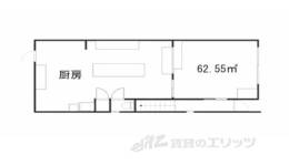 ロアーヌ１階貸店舗間取り図面