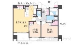 プレミスト京都二条城北間取り図面