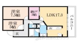 ファインシティくずは間取り図面