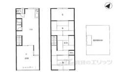 上賀茂東後藤町20-13テナント間取り図面