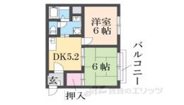 伊丹坂ハイツ間取り図面