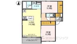 Ｔ’ｓコート中通間取り図面