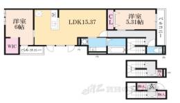 ベルリード聚楽廻間取り図面