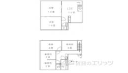 寺戸町店舗付き住宅間取り図面
