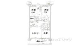 プレミスト京都松ヶ崎間取り図面