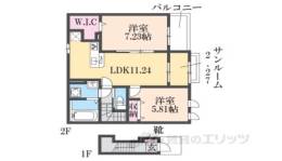 エクセランド・クー間取り図面