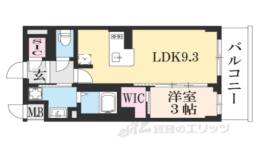 ソルテラス京都東寺HOMARE間取り図面