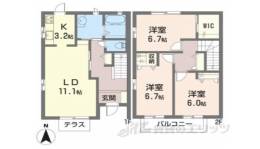 貸家間取り図面