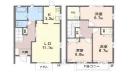 貸家間取り図面