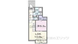 ファインビレＡ間取り図面