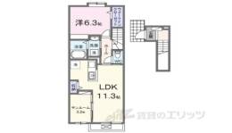 ファインビレＡ間取り図面