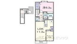 ファインビレＡ間取り図面