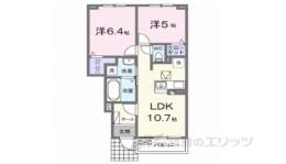 ファインビレＢ間取り図面