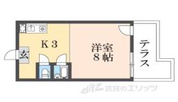 スペース西陣間取り図面