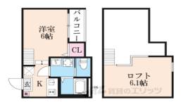 ハーモニーテラス桃山町西町間取り図面