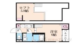 ハーモニーテラス桃山町西町間取り図面